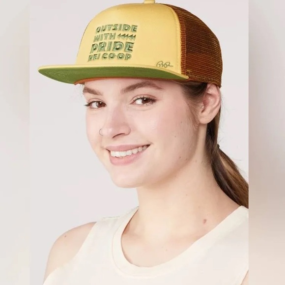 NWT REI Outside with Pride trucker hat - Picture 1 of 5